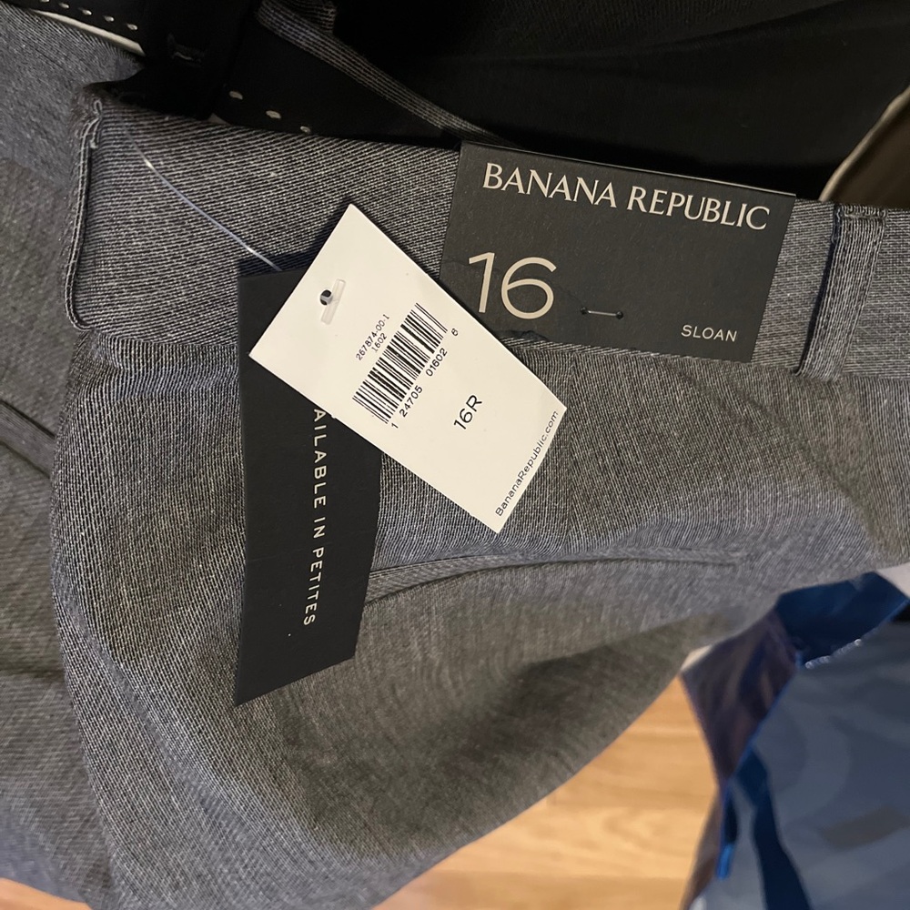 Grey work pants